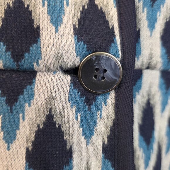 Pendleton Womens XL Blazer Jacket Ikat-inspired Cotton Deadstock New - Picture 3 of 9